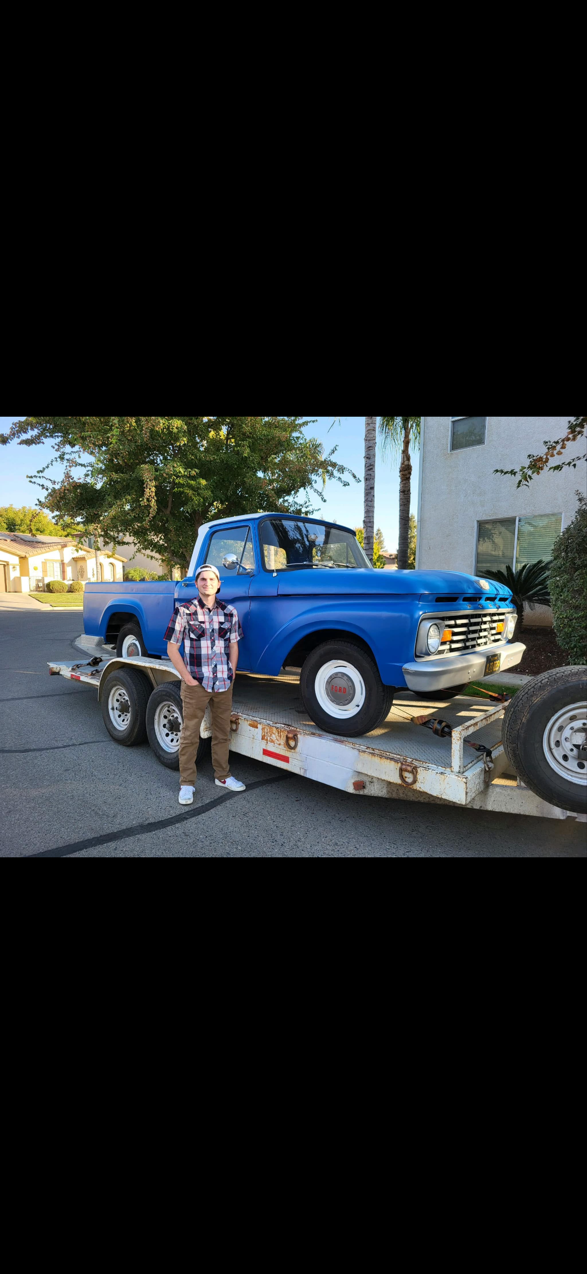 Nolan R. Anderson's 963 Ford F100 Truck — Visalia chapter Member of the Month, July 2026