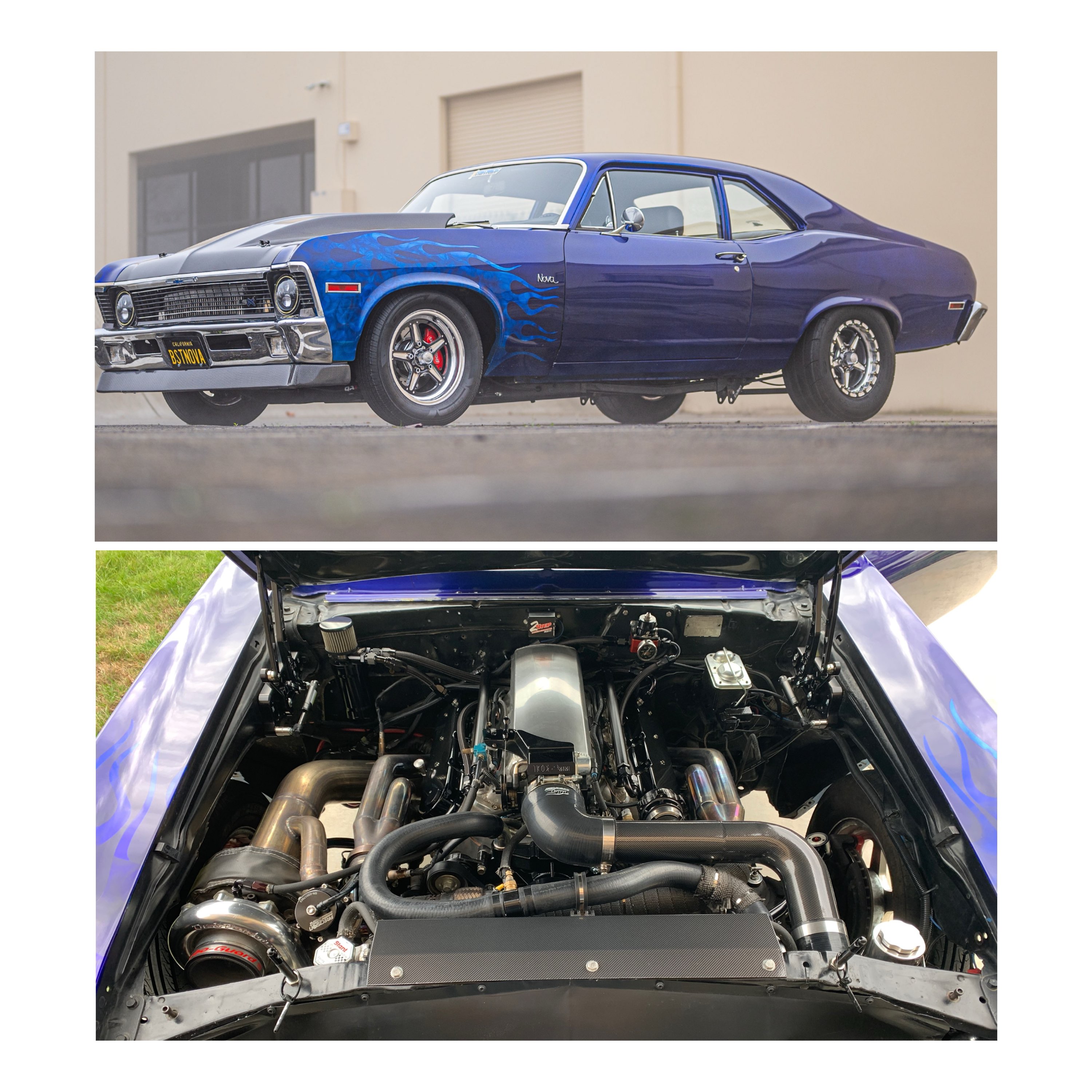 Jonathan Hernandez's 1971 Chevrolet Nova — Visalia chapter Member of the Month, July 2026